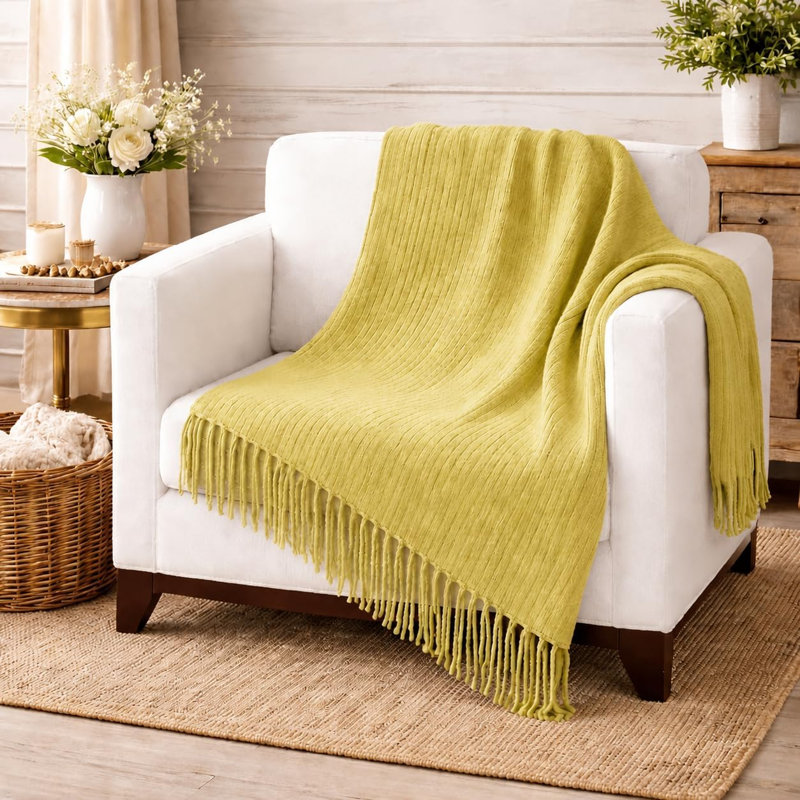 Jeté Soft Cosy, Limette