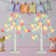 2 Pcs Easter Egg Tree,  Lighted Easter Tree Battery Operated USB With Timer, LED Birch Tree Tabletop Centerpiece Light For Easter Decorations (Set Of 2)