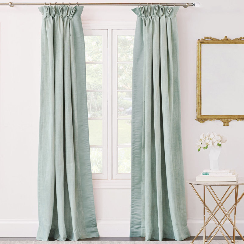 Danae Room Darkening Curtain, 40" W x 120" L, Left