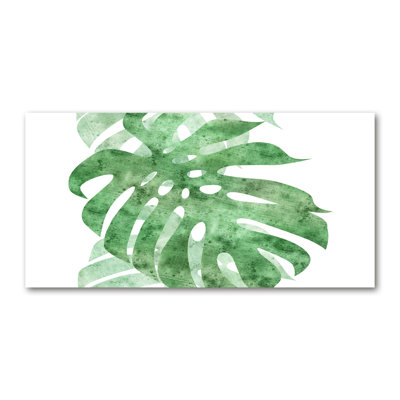 Monstera - No Frame Print on Canvas