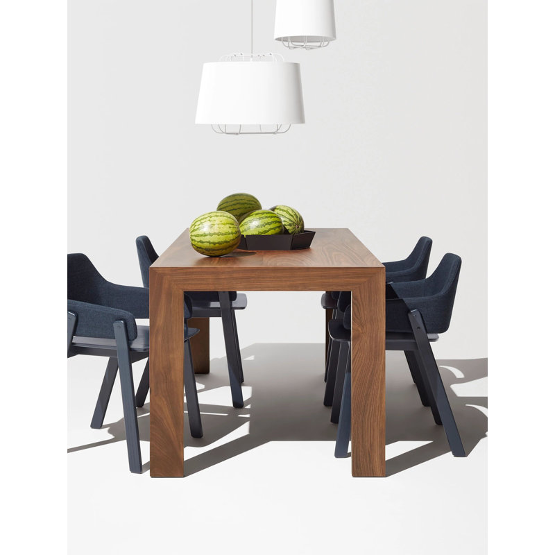 Second Best Walnut Wood Dining Table, 33" W x 76" L