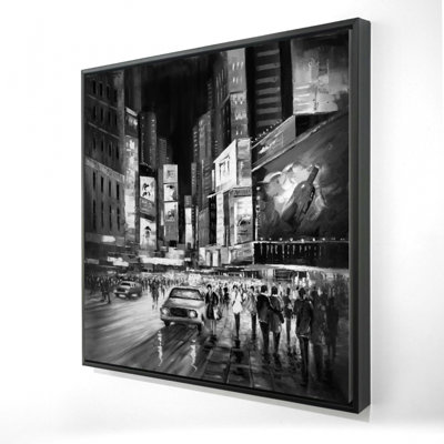 " Times Square Monochrome "
