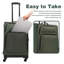 Ensemble de valise extensible avec sac de voyage Softside