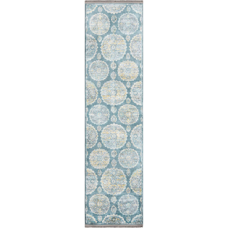 Oriental Indoor Rug, Runner 2'7" x 10'