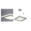 Lustre carré moderne en cristal 1 lumière-28783576