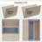Decorative File Organizer Box Set Of 2 - Collapsible Linen Filing Cabinets W/Handles Are Perfect To Store All Your Documents & Hanging File Folders - Portable Easy Slide File Crates With Lid