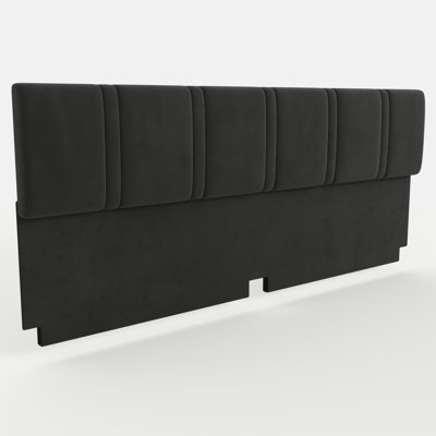 Tête de lit tapissier (avec tissu rabattable)