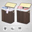 Bamboo Laundry Hamper with Handles-1144421145
