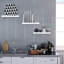 Gossamer 3 Piece Floating Shelf