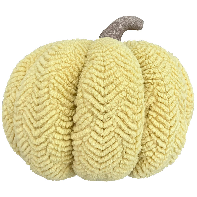 Coussin en forme de citrouille d'automne