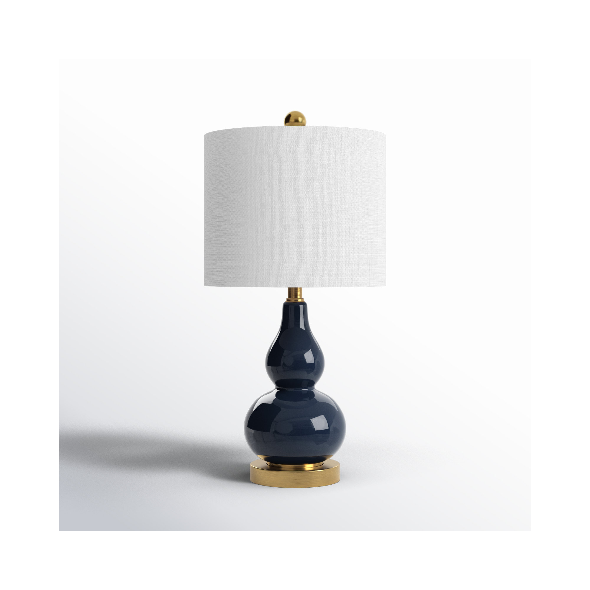 Galliano Table Lamp, Navy