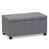 Stone Gray Faux Leather
