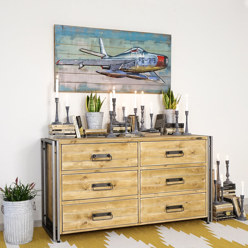 Anahat 150cm Solid Wood Sideboard