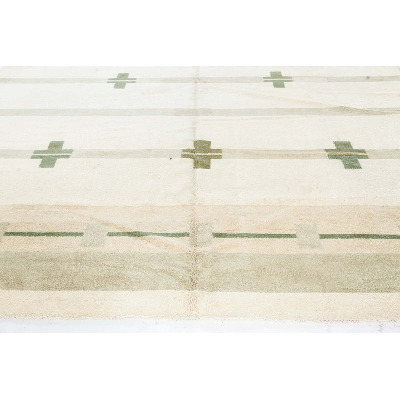 Vintage One-of-a-Kind Rectangle 8'5" X 12' Area Rug
