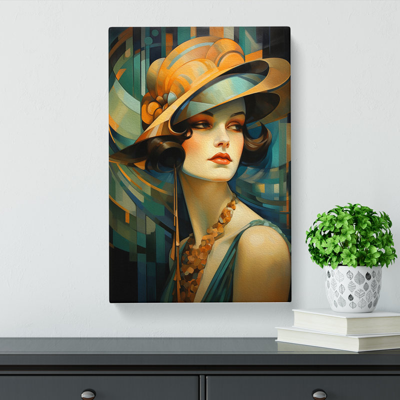 Modern Wall Art - Wrapped Canvas, 60cm H x 40cm W x 3cm D