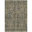 Tapis extérieur lavable antidérapant vert foncé et gris 8 pi x 10 pi