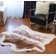 Tapis brun/blanc