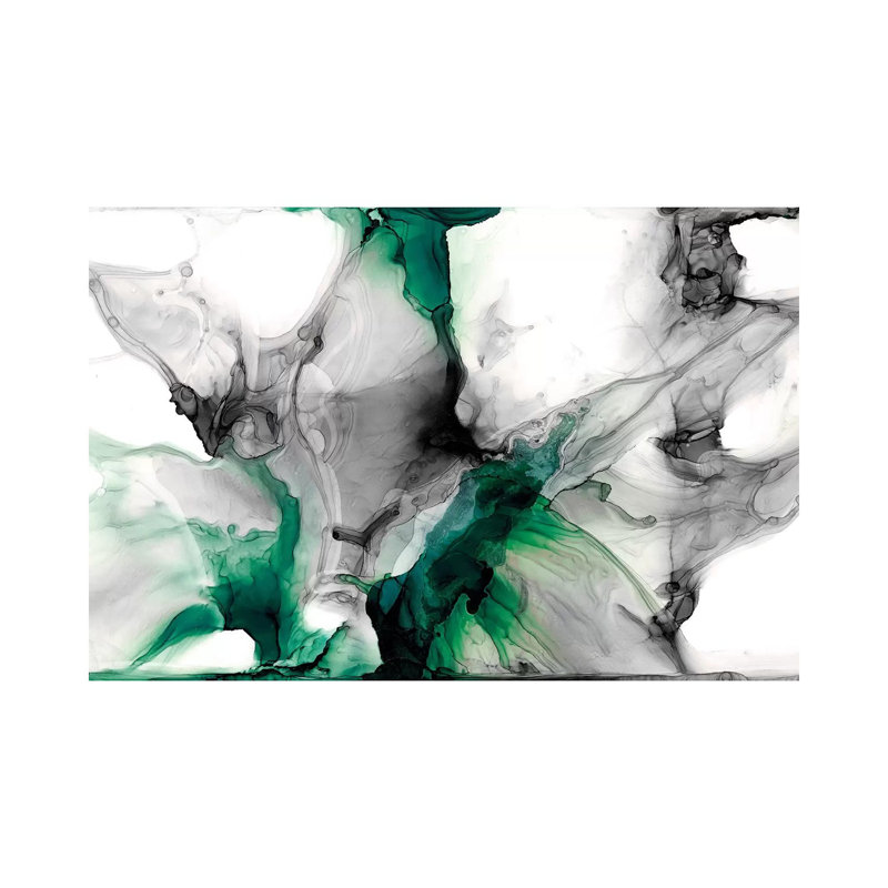 Emerald Gale II by Jennifer Goldberger - Wrapped Canvas Gallery-Wrapped Canvas Giclée, 66.04 cm H x 45.72 cm W x 1.91 cm D