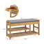 5 Pair Shoe Storage Bench