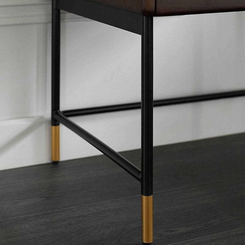 Italian style minimalist storage makeup table
