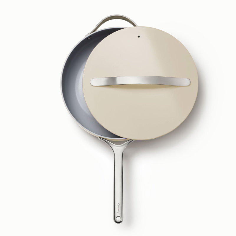 Caraway Fry Pan Trio, Cream