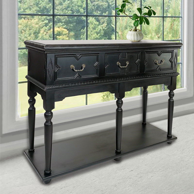 Yorba 52'' Solid Wood Console Table