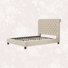 Londono Upholstered Linen Standard Bed
