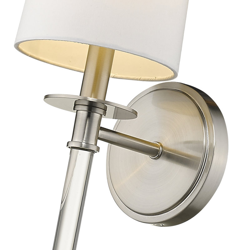 Addi Armed Sconce, Brushed Nickel