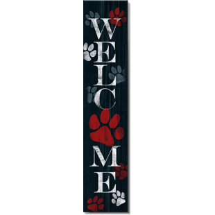 UV Resistant Wood Text & Numbers Wall Decor