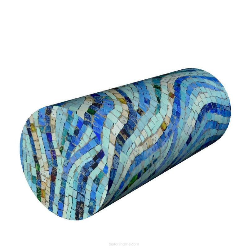 Nackenkissen Mosaik, 15 x 40cm