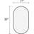 Diahn Aluminum Oval Wall Mirror-100955732-100955739