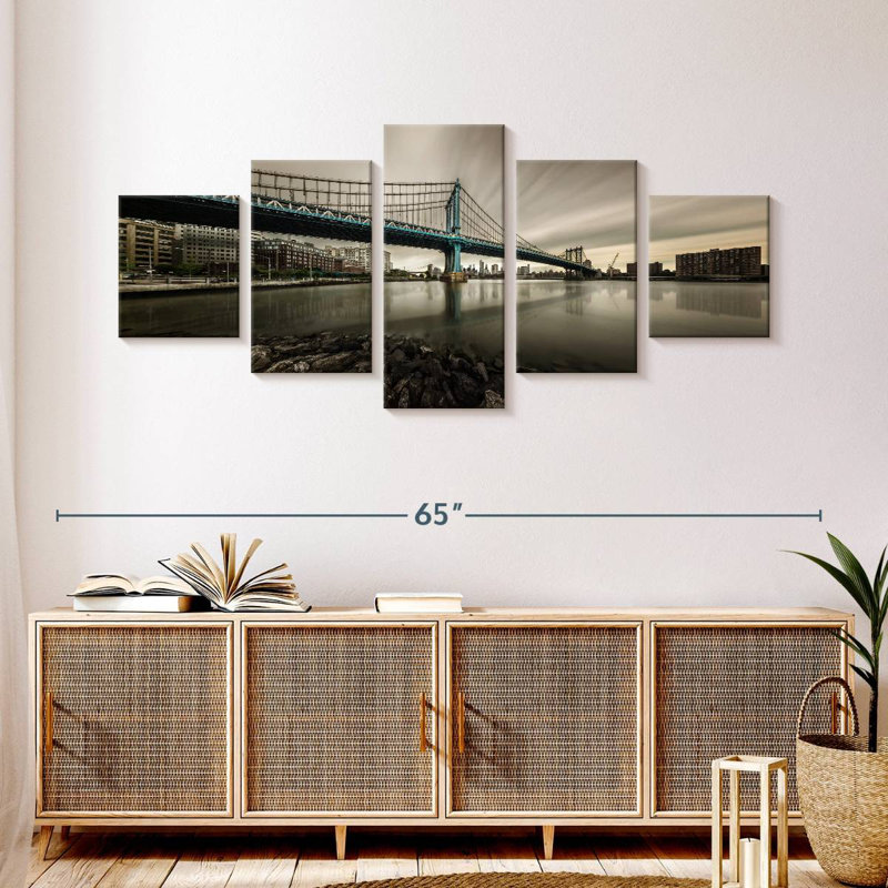 Pont de Manhattan, NY, H 24 po x l 55 po