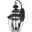 10.5in 2-Light Outdoor Wall Lantern Pendant Fixture with Clear Beveled Glass Shade-101230906