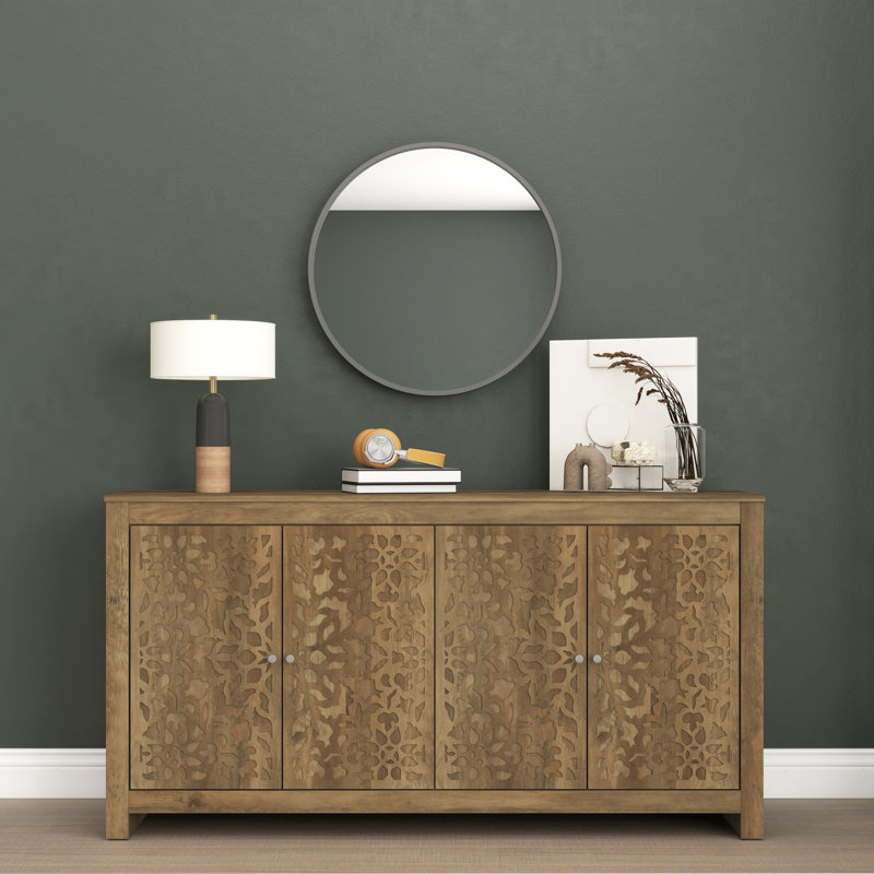 Buffet de 58,4 po Arrastia, Brun