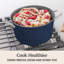 Calphalon  Premier Ceramic Nonstick 7-Qt. Dutch Oven with Lid, Midnight Blue