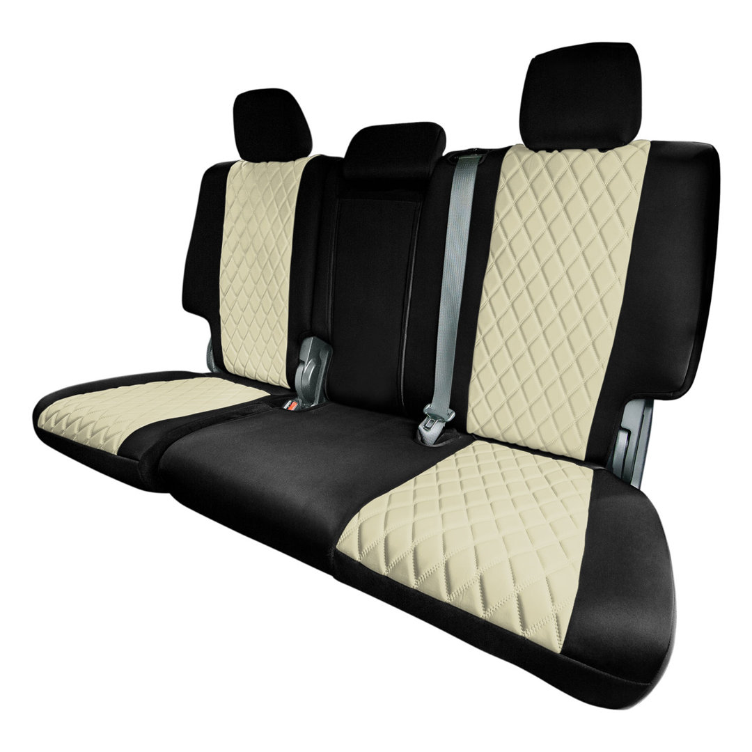 Neoprene Car Seat Covers Rear Set Custom Fit for 2011 2021 Jeep Grand Cherokee FH Group 
