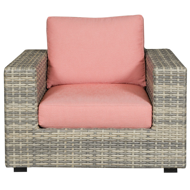 Michael Weiss Montclair Patio Chair with Cushions, Toodaloo Parchment