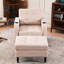 Beige rembourré simple avec - Détente, porte-gobelets, pour la décoration de la chambre à coucher et le fauteuil
