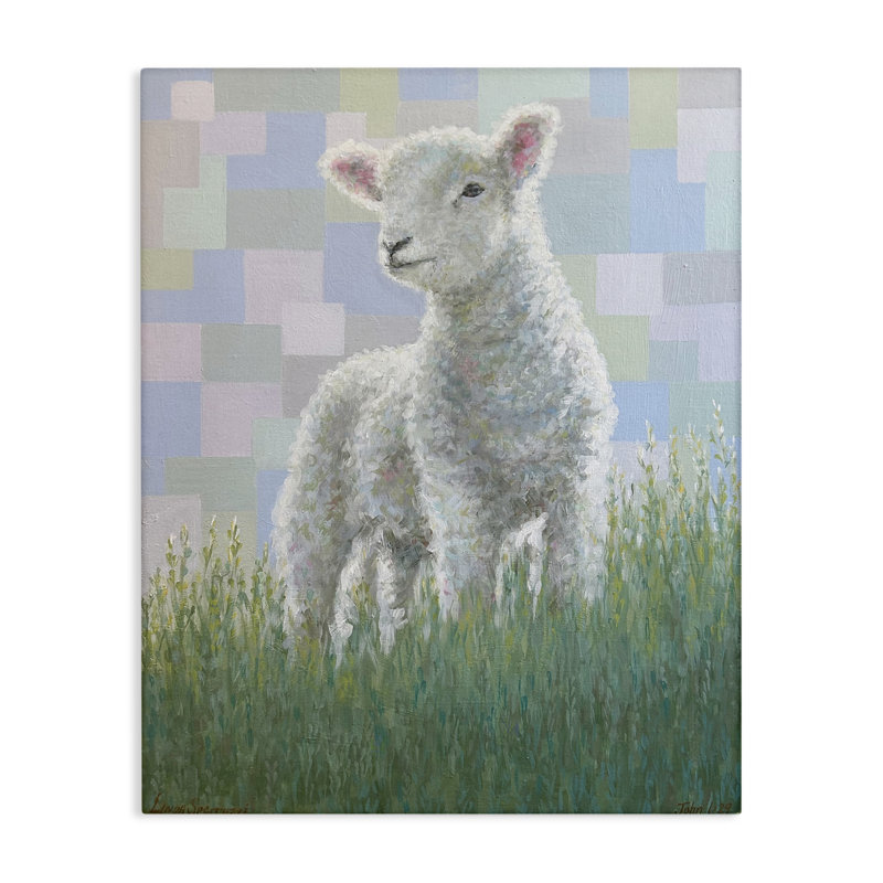 Toile d'agneau John Behold, H 16 po x l 20 po