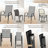 All-Weather Stackable Patio Chairs, Durable Textilene Fabric with Armrests, Sturdy Metal Frame, Ergonomic Quick-Dry Outdoor Dining Chairs for Backyard & Poolside(Gray, 8pcs)-109080129-126637972