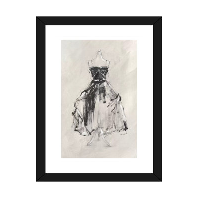 "Black gown I" par Ethan Harper, reproduction d’art