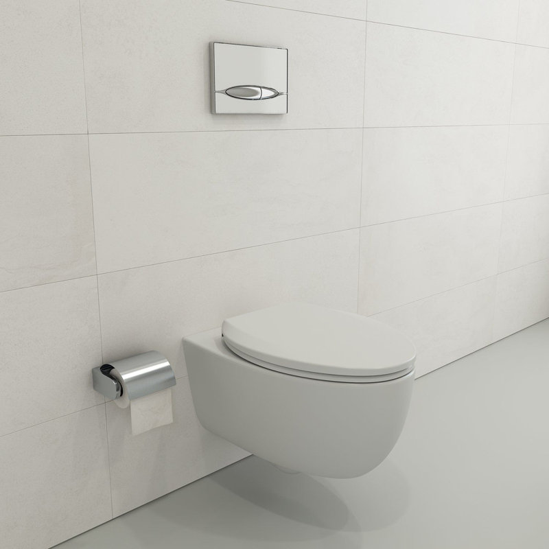 Milano Elongated Toilet Seat, Biscuit