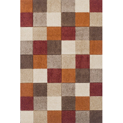 Melstone Geometric Area Rug