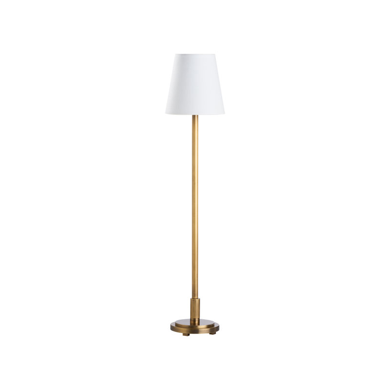 Underwood Buffet Lamp - Aged Brass, 28" H x 6" W x 6" D, 40, In-Line