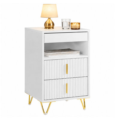 40 cm W Bedside Table