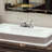 Centerset 2-handle Bathroom Faucet with Drain Assembly