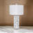 Darla - 30" Poly Star Table Lamp - Set of 2 - White Finish