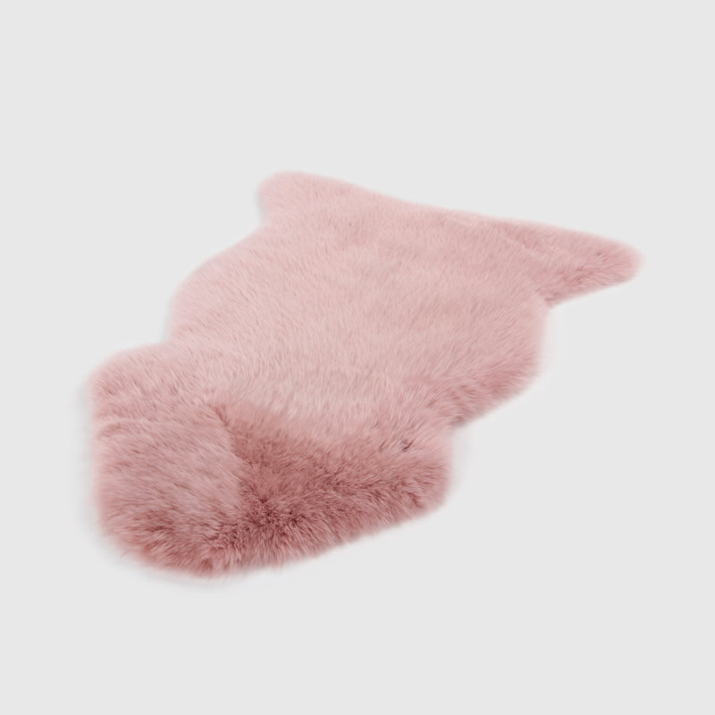 Gladbrook Sheepskin Pale Pink Rug