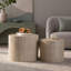 Tables d'appoint rondes en bois-130134389