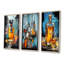 «Fragrant Bottles Of Art Deco Perfumes I», ensemble de 3 reproductions d'art sur toile-1229788133-1229788128